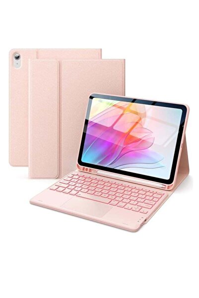 Generic iPad 10th Generation Keyboard Case with Arabic & English Keyboard, Backlight, Trackpad