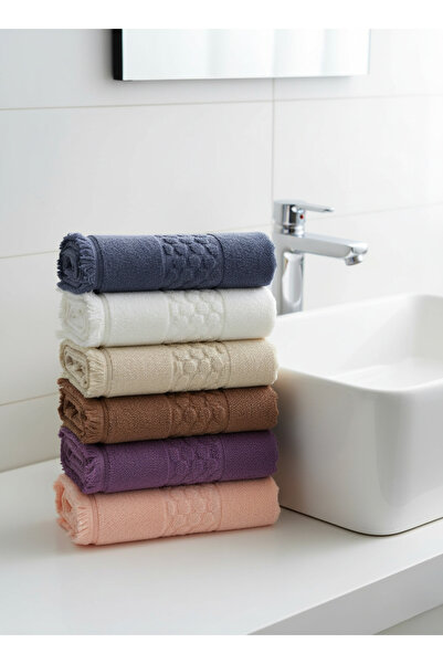 VİENNA Microcotton 100% Cotton Soft Textured 50X90 cm Hand & Face Towel – Quick Drying, Ultra Absorbent