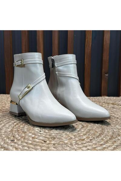 MEY حذاء بيج بحزام M4539