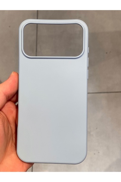 Mee.co جراب سيليكون مخملي داخلي ممتص للصدمات متوافق مع هاتف آيفون 17 برو ماكس