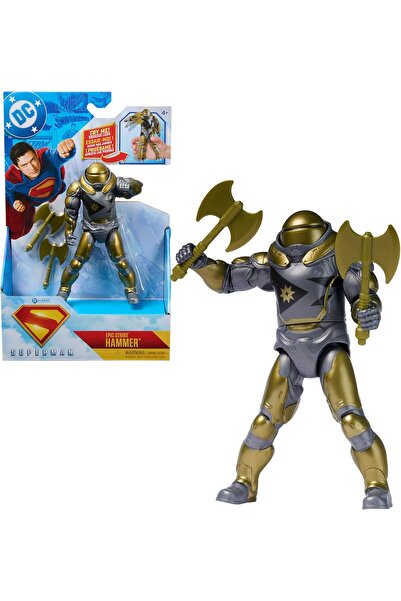 DC COMICS Superman & Green Lantern Figures, Epic Strike Edition, 15 cm, Movie...