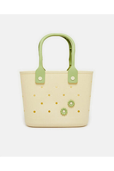 REDTAG Beige Silicon Beach Bag