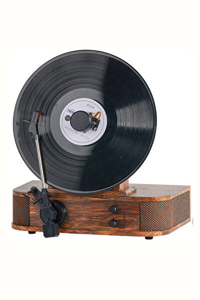 GDL Retro W286B Vip Dikey Pikap - (Bluetooth, Dahili Hoparlör ve Metal İğne)