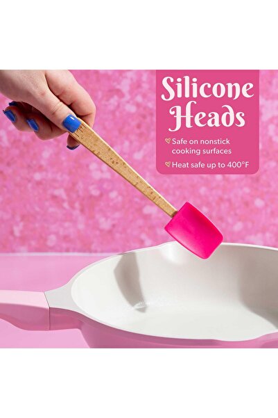 Paris Hilton Set of 4 mini silicone pastry tools