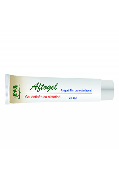 infopharm Folie protectoare Aftogel cu nistatină (15 ml)