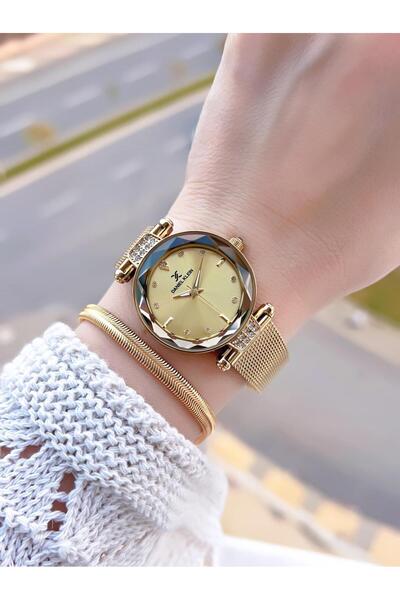 Daniel Klein Women's Wristwatch+Bracelet with Steel Strap 2 Year Warranty 3 Atm Water Resistant Bf.10981.3