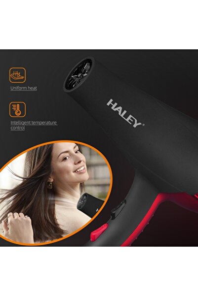 HALEY Professional Hair Dryer HY-4012: Top Performance, Advanced Safety and Ergonomic Design
