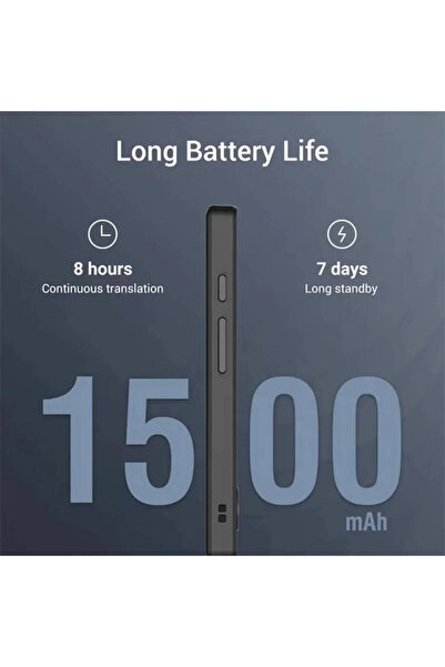 Generic W 12 AI Voice Translator | 130+ Languages | 98% Accuracy | 0.5 s Quick Response | Photo Translation