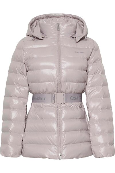 Calvin Klein Belted Lightweight Puffer Kadın Mont