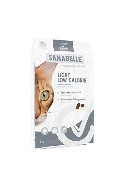 Sanabelle Light Düşük Kalorili Fazla Kilolu Kediler İçin Kuru Kedi Maması 8 Kg
