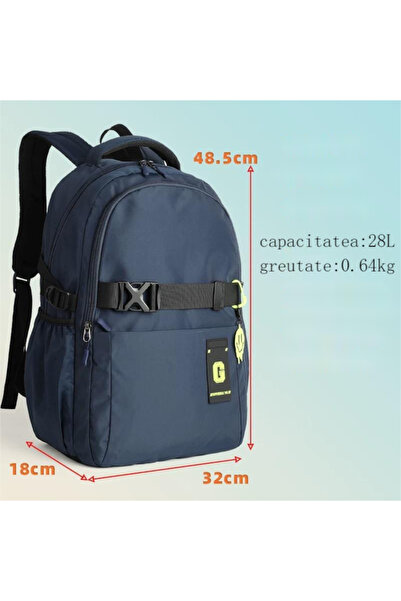 QGC Backpack, 32x18x48.5cm, 242-3, blue