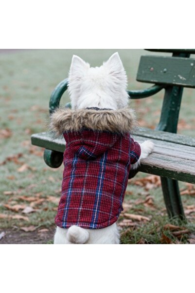 OEM Hanorac îmblănit de iarnă cu glugă, pentru animale de companie mici și mi...