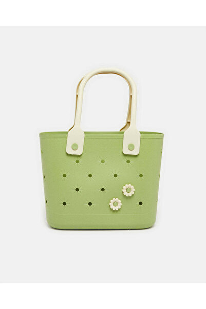 REDTAG Green Silicon Beach Bag