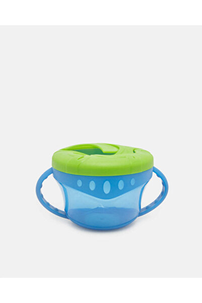 REDTAG وعاء وجبات خفيفة بمقبض ناعم باللون الأزرق لحديثي الولادة