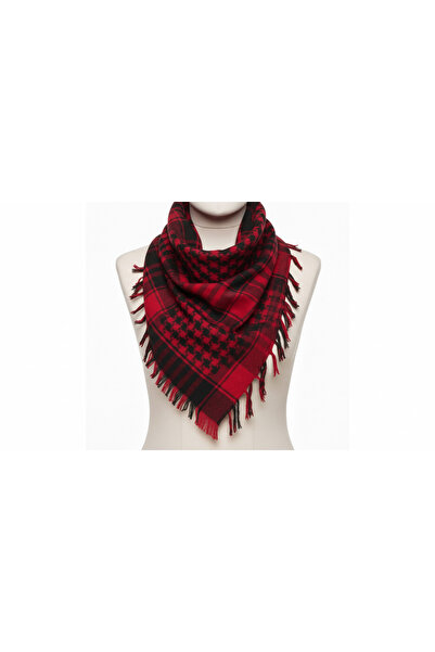 manolyaşal islamic hijab Cotton Kefiye |   Classic Pattern Unisex Square Pill...