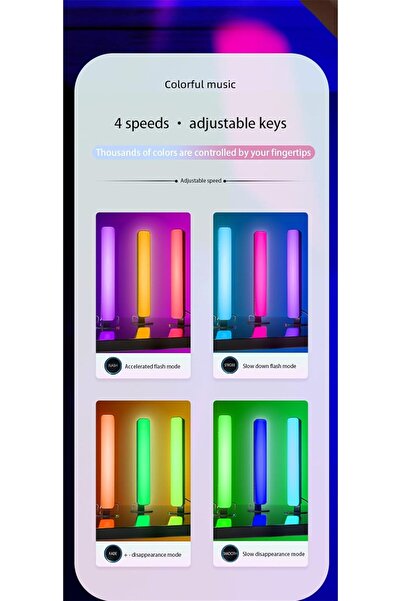 AZONEE إضاءة جو، إضاءة مكتب RGB، إضاءة شريطية LED