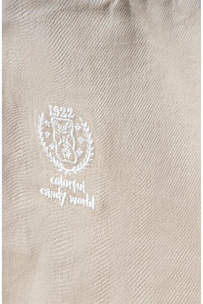 Haribo Boy's Gabardine Jogger Pants Cream Gb501