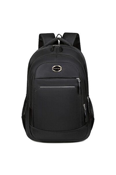 QGC Rucsac, 31x20x47cm, negru cu gri, 62701