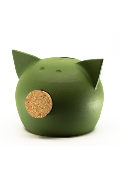 GOLDEN PIGS Tablă neagră ceramică Chalk Collection roz L