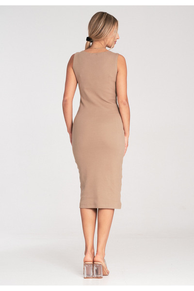 Figl Dress M1053 Beige L/XL