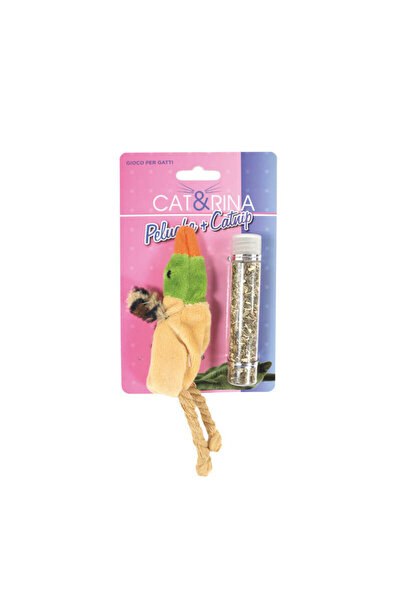 Record Cat toy - Duck with catnip
