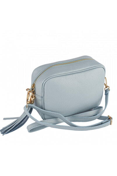 AZZURA Gilda crossbody bag, blue leather (8210)