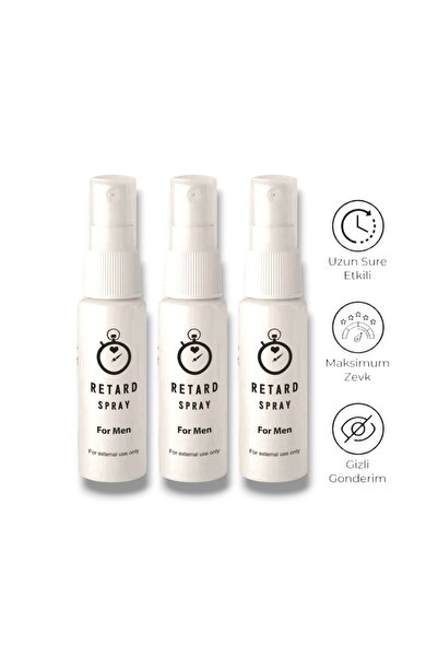 Retart Retard For Men Longtime Spray / Erkeklere Özel Uzun Deneyim Spreyi - 3...