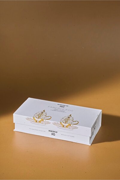 Karaca Faberge Egg 2-Person Coffee Cup Set 90 ml