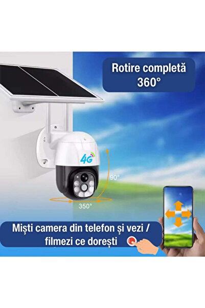 OEM PACKAGE X 4 LENSO Solar Surveillance Camera 5 MP SIM Card + 4 128GB CARDS + 4 YOXO CARDS