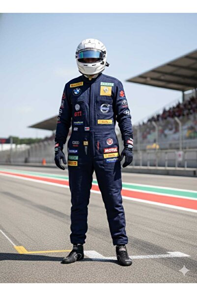 BMNAKIŞBASKI Yarışçı Tamirci Tulumu Özel Tasarım