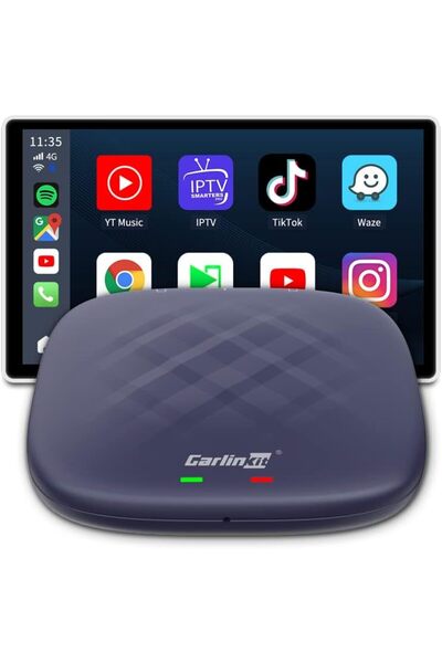 carlinkit Android 13 CarPlay Ai Box Pro, 4GB+64GB, Snapdragon QCM6125