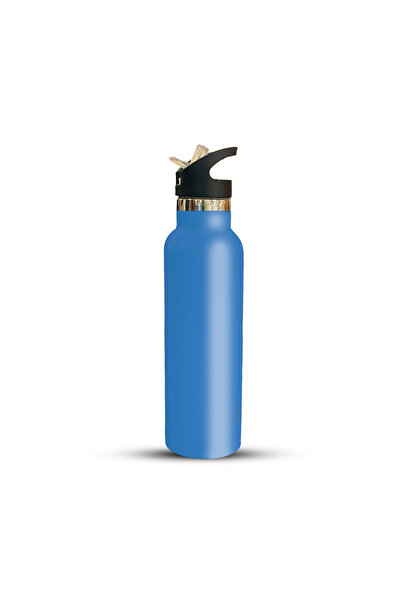 chemex co 600ml Stainless Steel Insulated Mug – Keeps drinks hot for 24 hours and cold all day. Dark blue color.