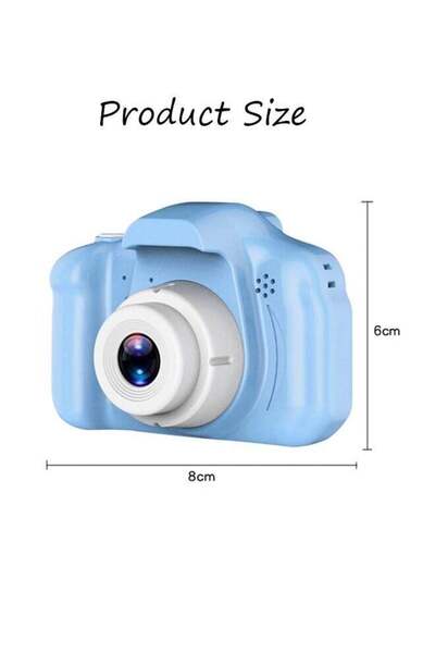 Generic Mini Digital Camera for Kids (Blue)