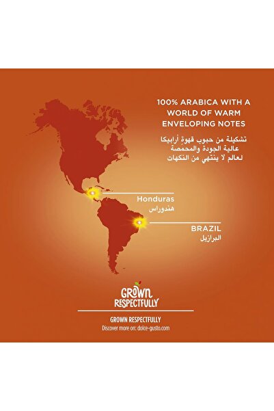 Nescafe Dolce Gusto Grande Intenso Coffee Capsules, Box of 16 Servings