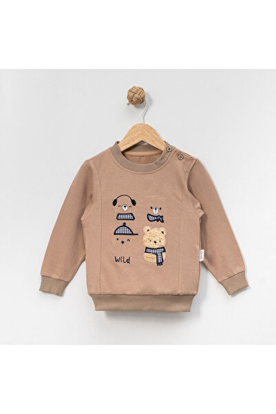 Overdo صبي عمره من 1-4 سنوات يرتدي سويت شيرت