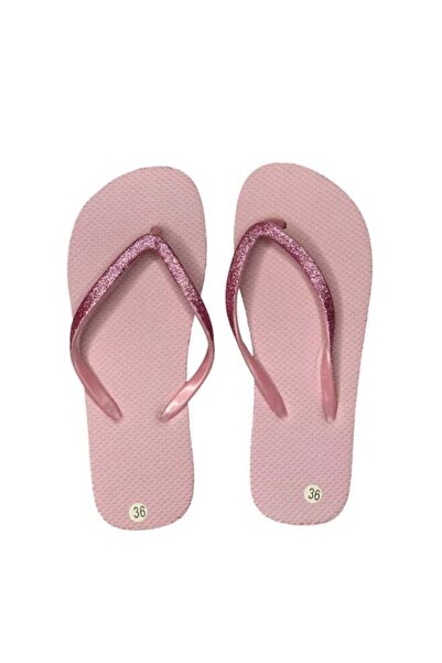 Influence Germany شبشب نسائي بحزام لامع - وردي