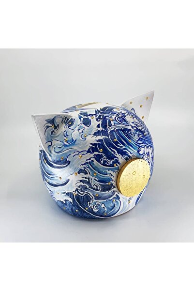 GOLDEN PIGS GoldenPigs, Colecția 1 din 1 - KANAGAWA de Alexandra Vas @alexand...