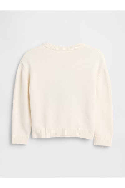 GAP Erkek Bebek Krem Bisiklet Yaka Kazak