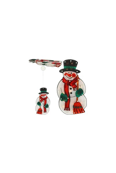 Three top online LED hanging Christmas decoration - Snowman 45 cm