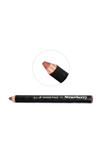 STRAWBERRY قلم أحمر شفاه خشبي رقم 21