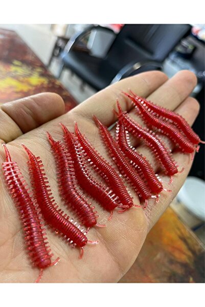 ONURAVBAYİİ EFFE yüzen boru kurdu silikon yem (10 adet) W196-01