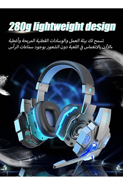 Generic Wired Over-Ear Gaming Headphones For PS4/PS5/XOne/XSeries/Nintendo Switch/PC