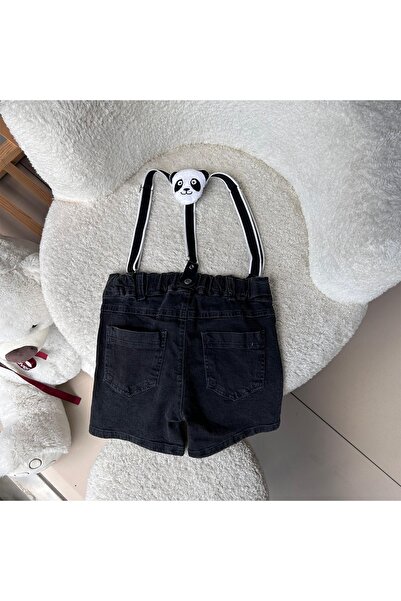 Overdo Men's 9-18 months black denim shorts