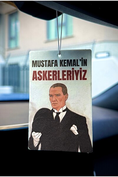 Duftpalm MUSTAFA KEMAL'İN ASKERLERİYİZ TASARIMLI ARAÇ KOKUSU