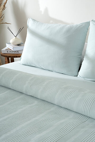 Koza Home Clara Mint Double Pique Set 2518