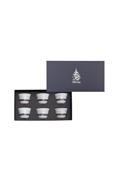 Dimlaj Wurood Porcelain Cawa Cup CB/6-Gold