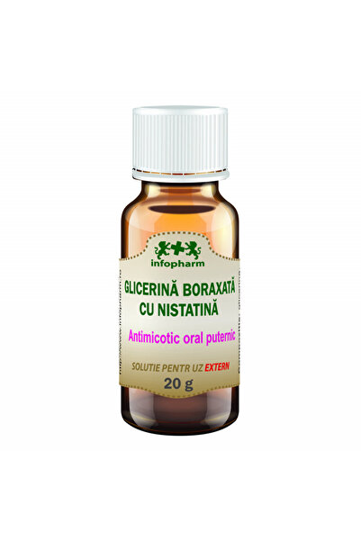 infopharm Glicerină boraxată cu nistatină (20 ml)