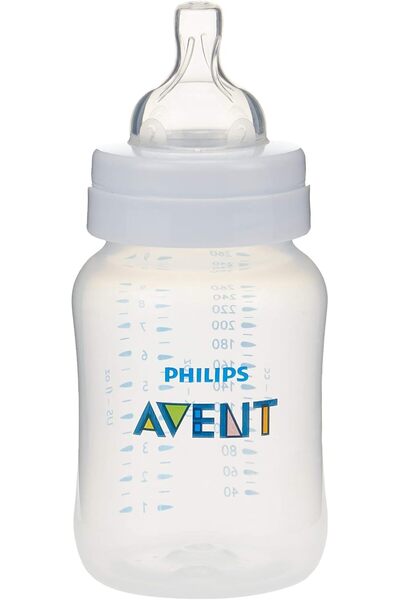 Generic فيليبس أفينت مضاد للمغص 260 مل، بلاستيك خالٍ من مادة BPA