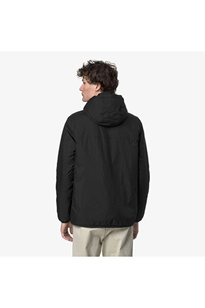 K-Way Black unisex jacket Le Vrai 4.0 Claude Bear