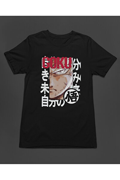 Bumeta Tricou unisex în stil japonez Naruto Kakashi Goku Anime T-Shirt